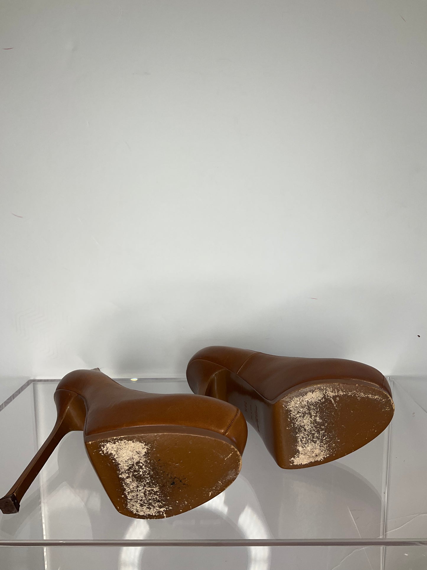 YSL Brown Pumps 36 1/2