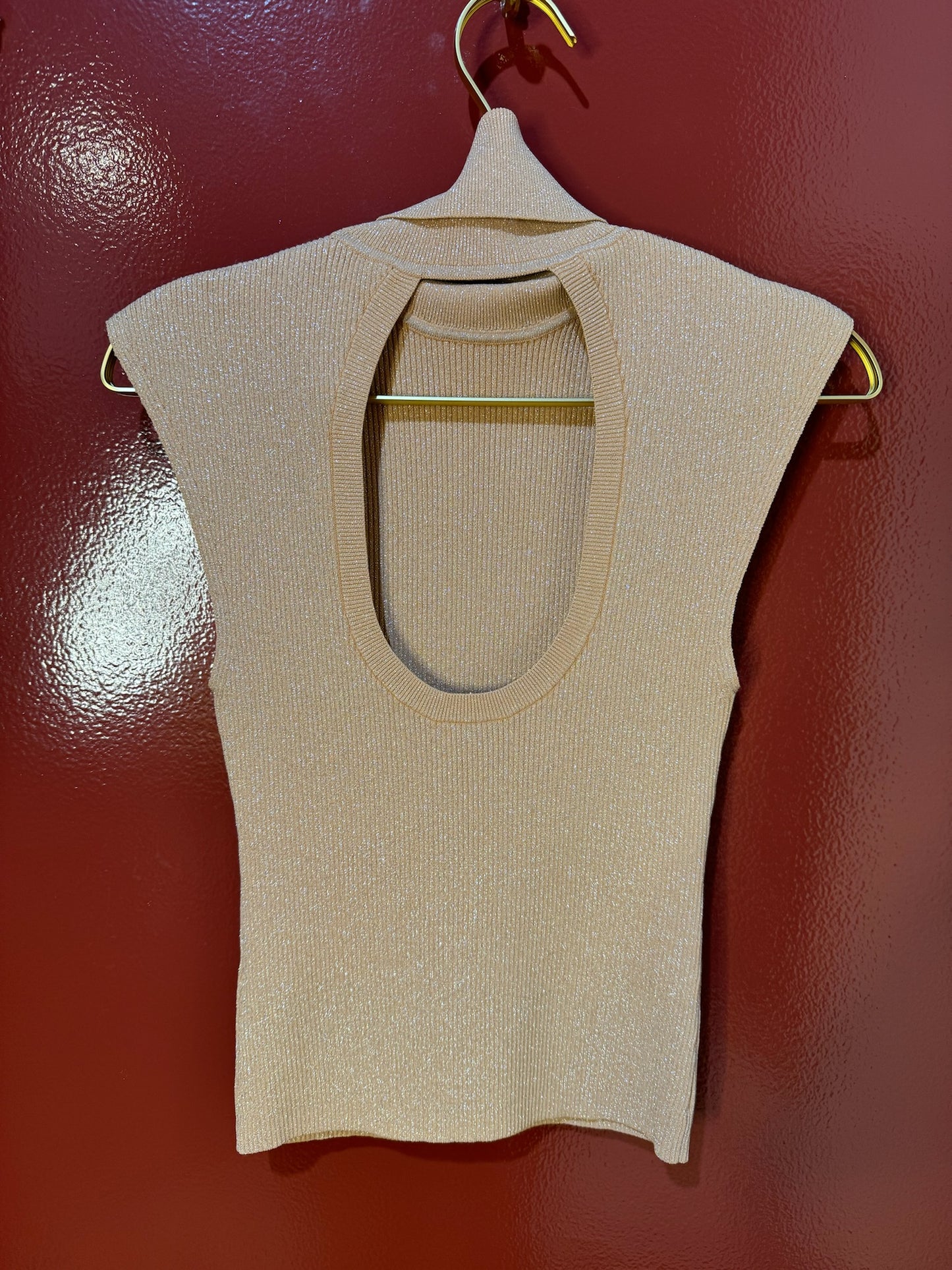 A.L.C. Tan Turtleneck XS