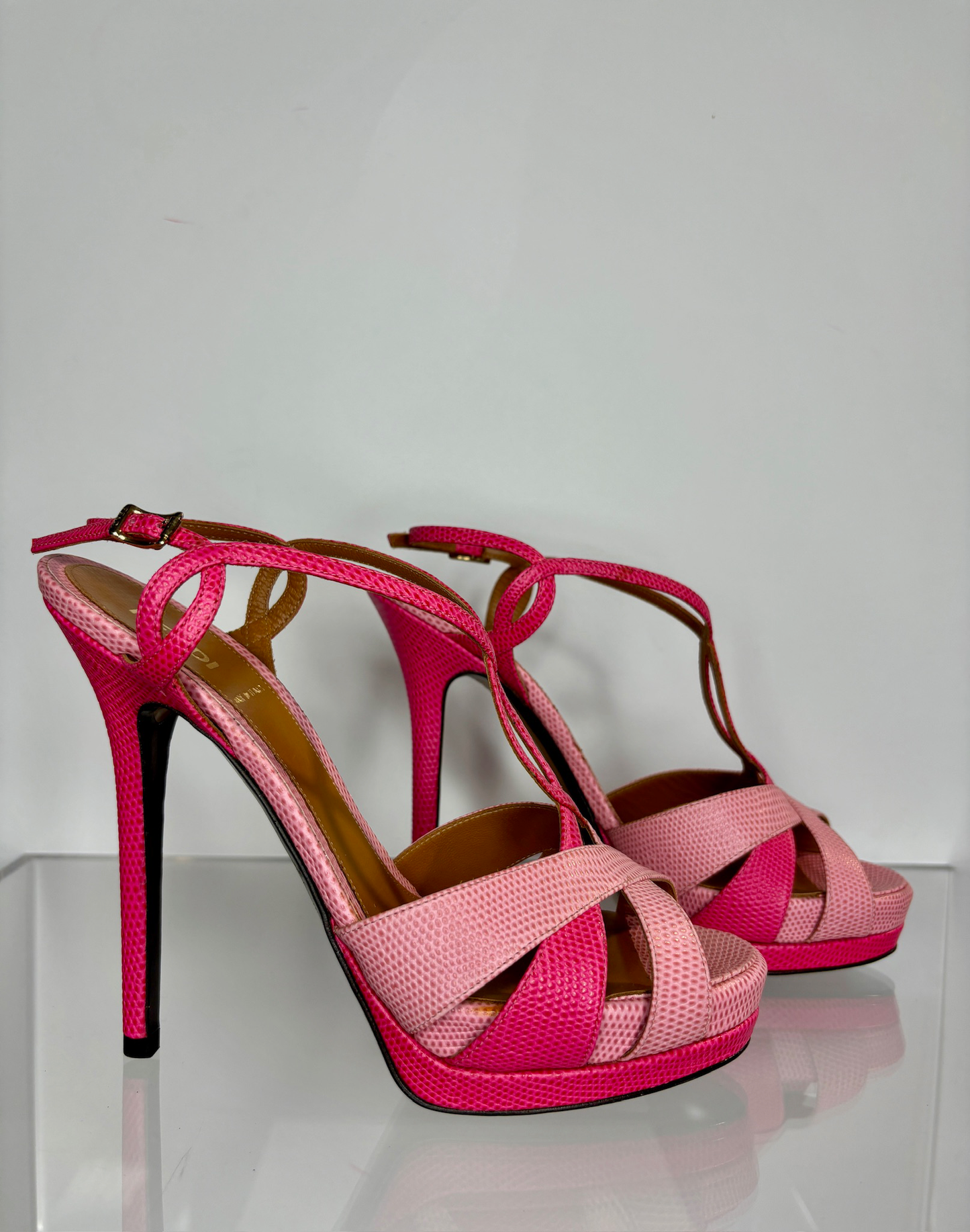 Fendi Heels Pink 38 1/2