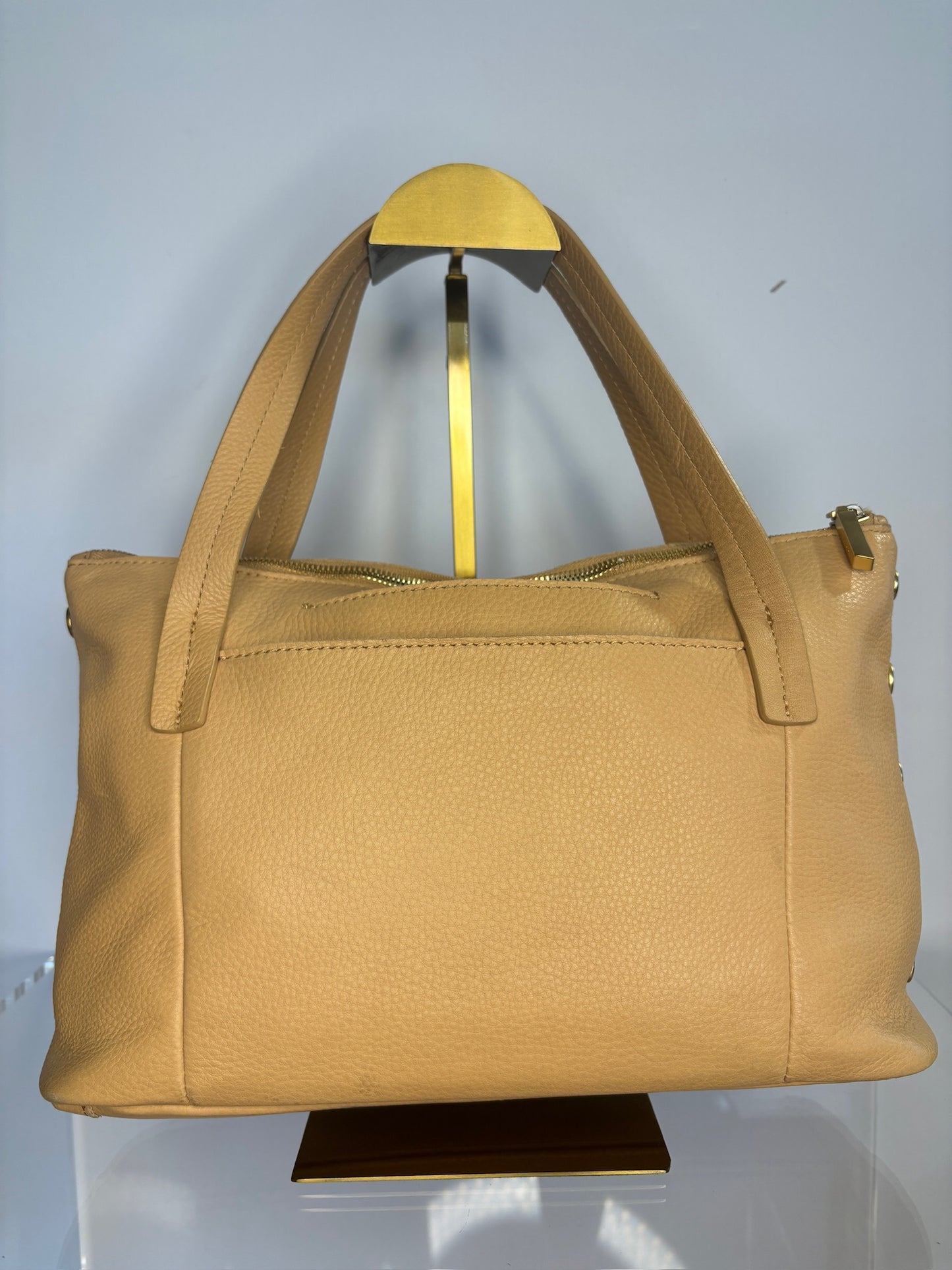 Hammitt Tan Mini Zipping Tote