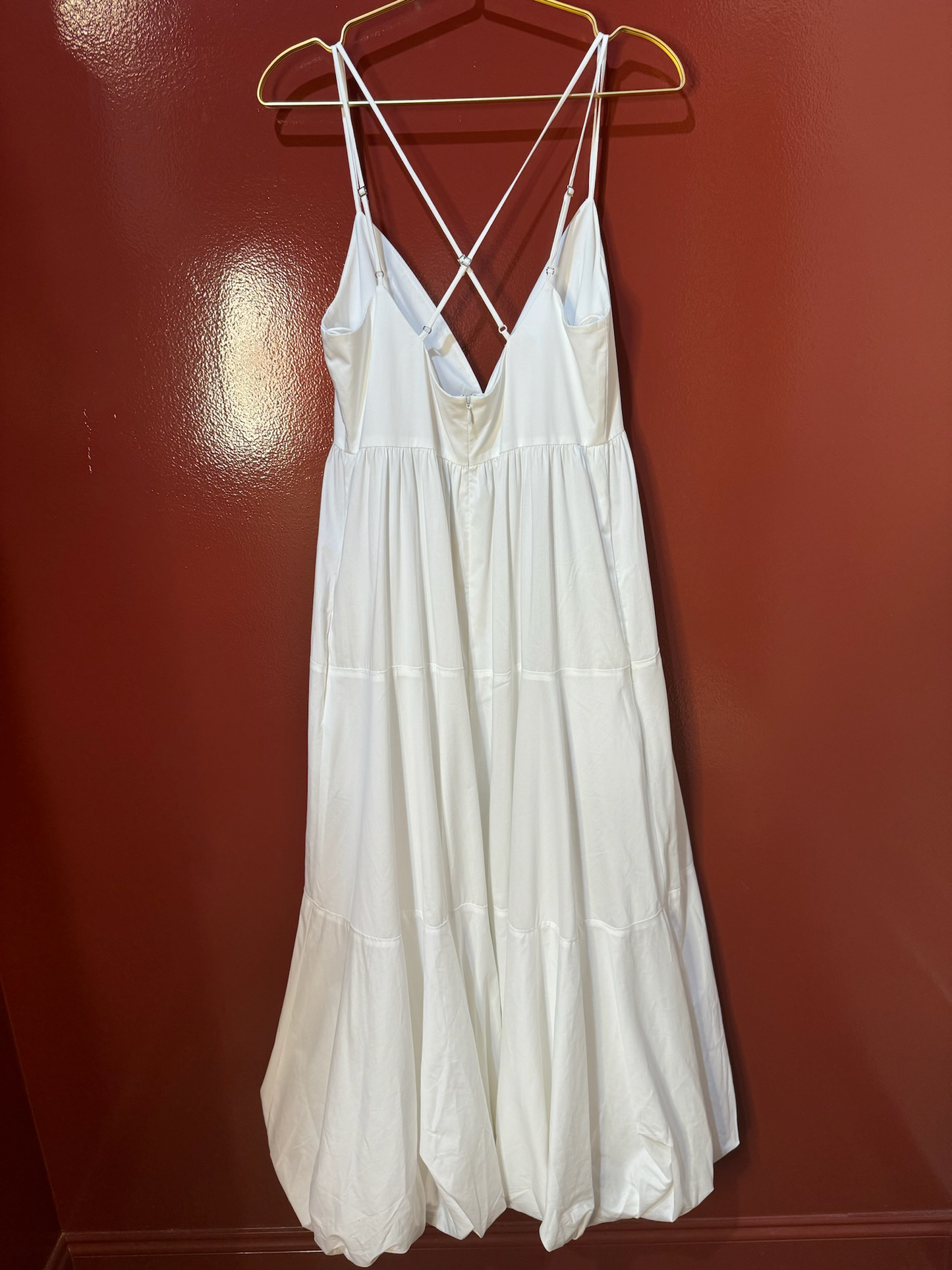 Cinq a Sept dress white spag 10
