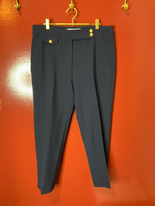 Veronica Beard Dress Pants w/ Gold Buttons 14