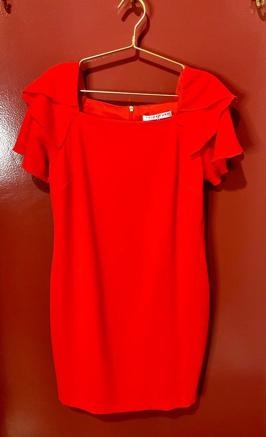 Trina Turk Red Dress 8