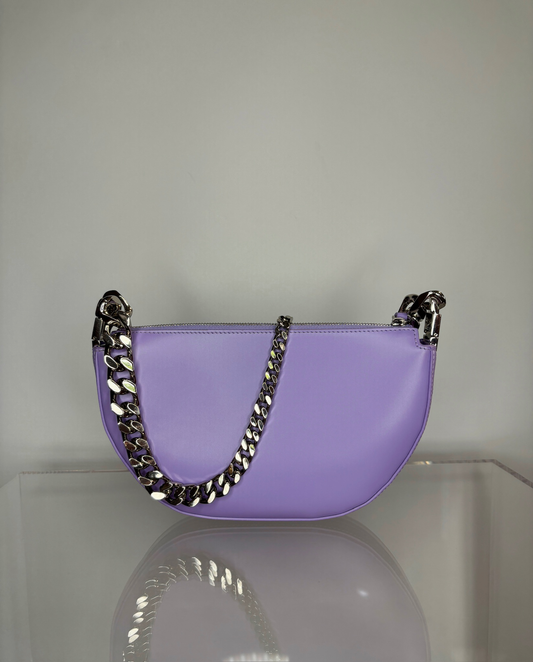 Burberry Purple/Silver Bag