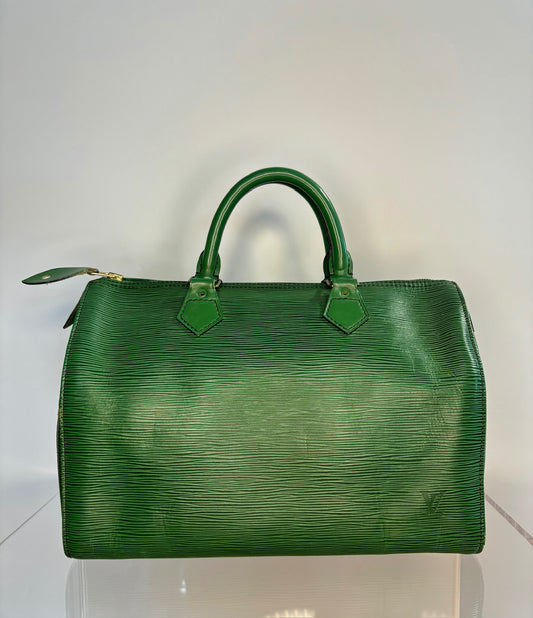 Louis Vuitton Green Epi 30