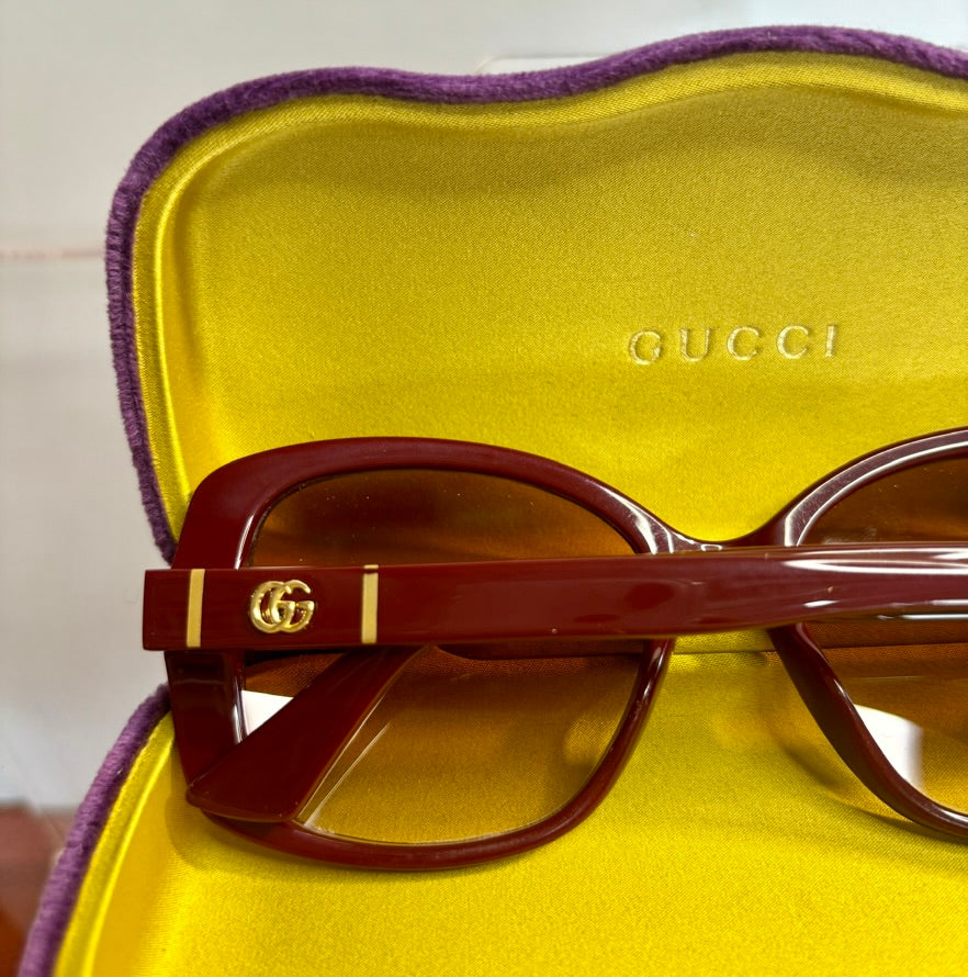 Gucci Gradient Purple Sunglasses