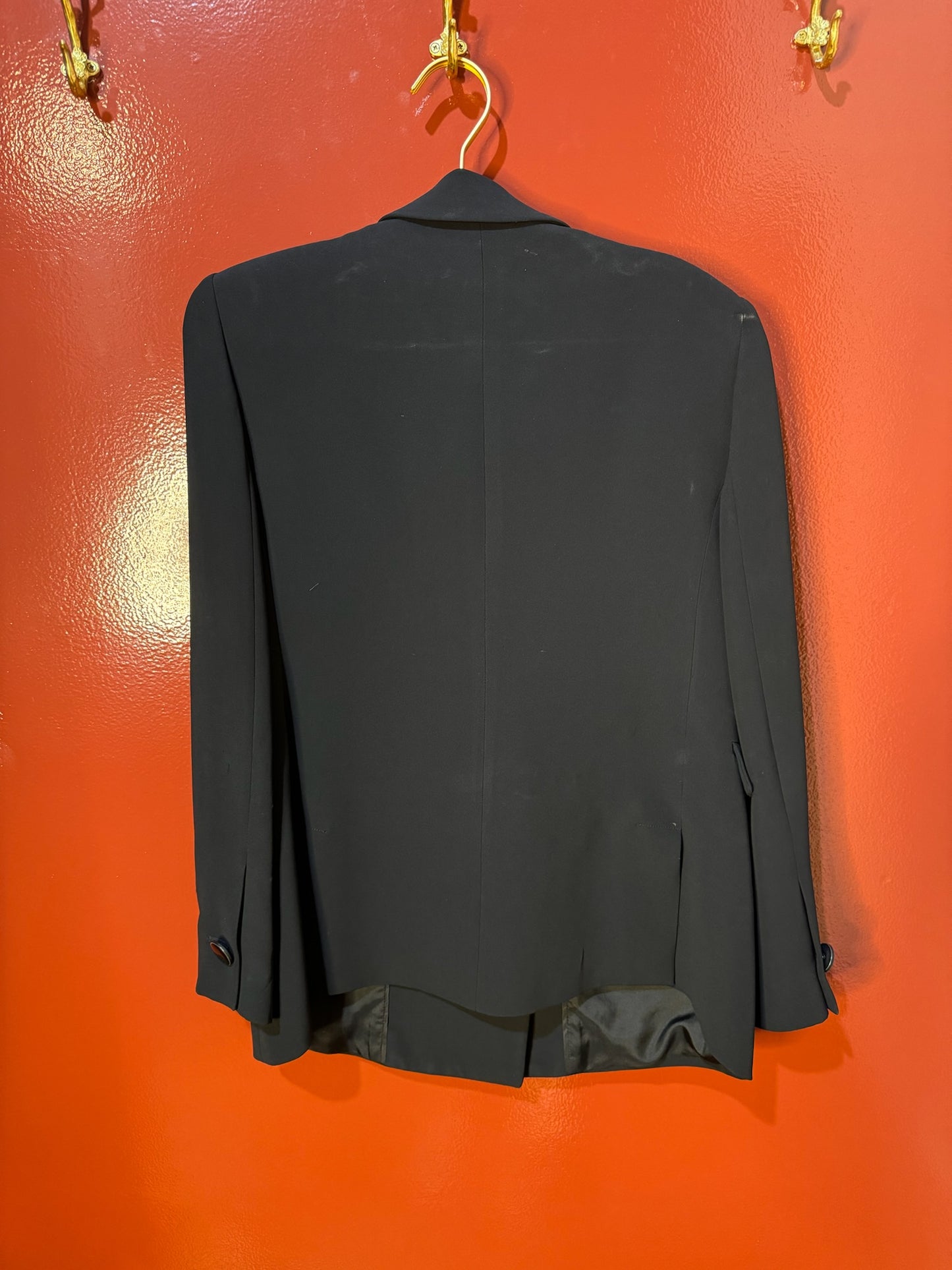 Armani Black Double Breast Jacket 46