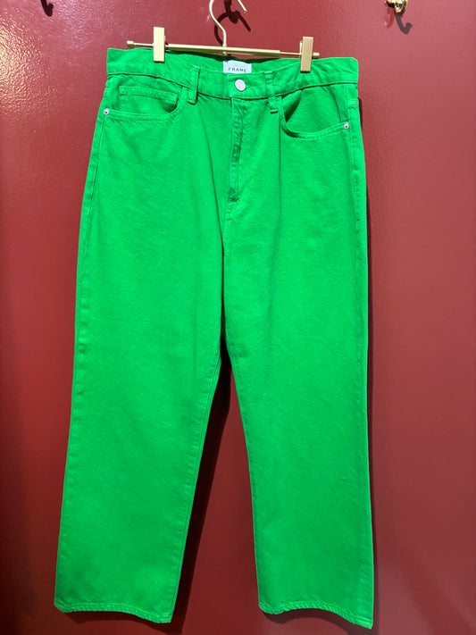 Frame Green Jeans Size 30