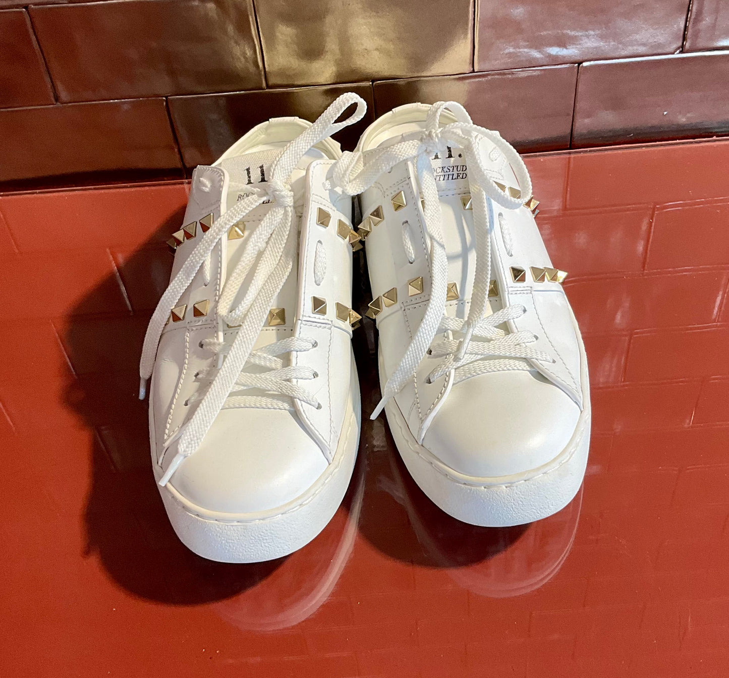 Valentino Rockstud Slide Sneakers 40