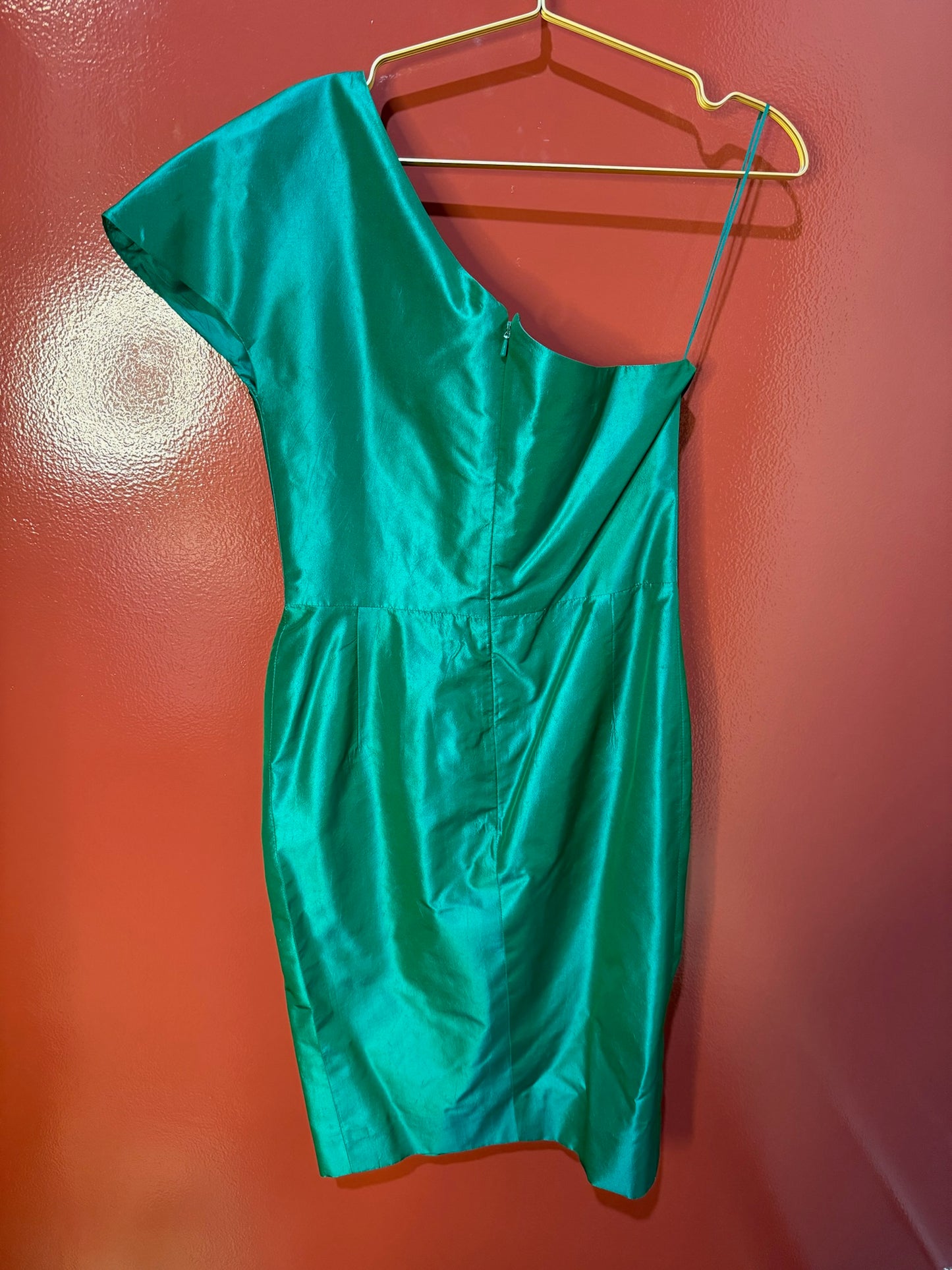 Oscar De La Renta Green Dress Small
