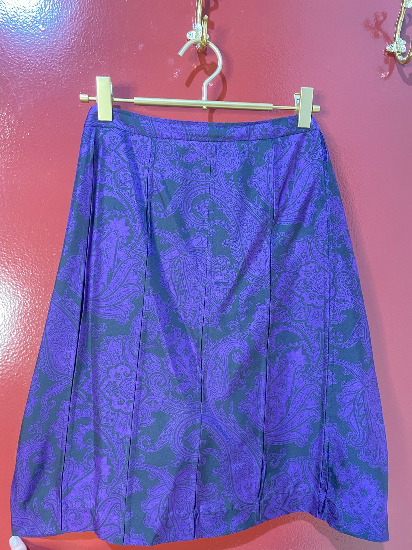 Etro-skirt-knee-paisely-purple XL