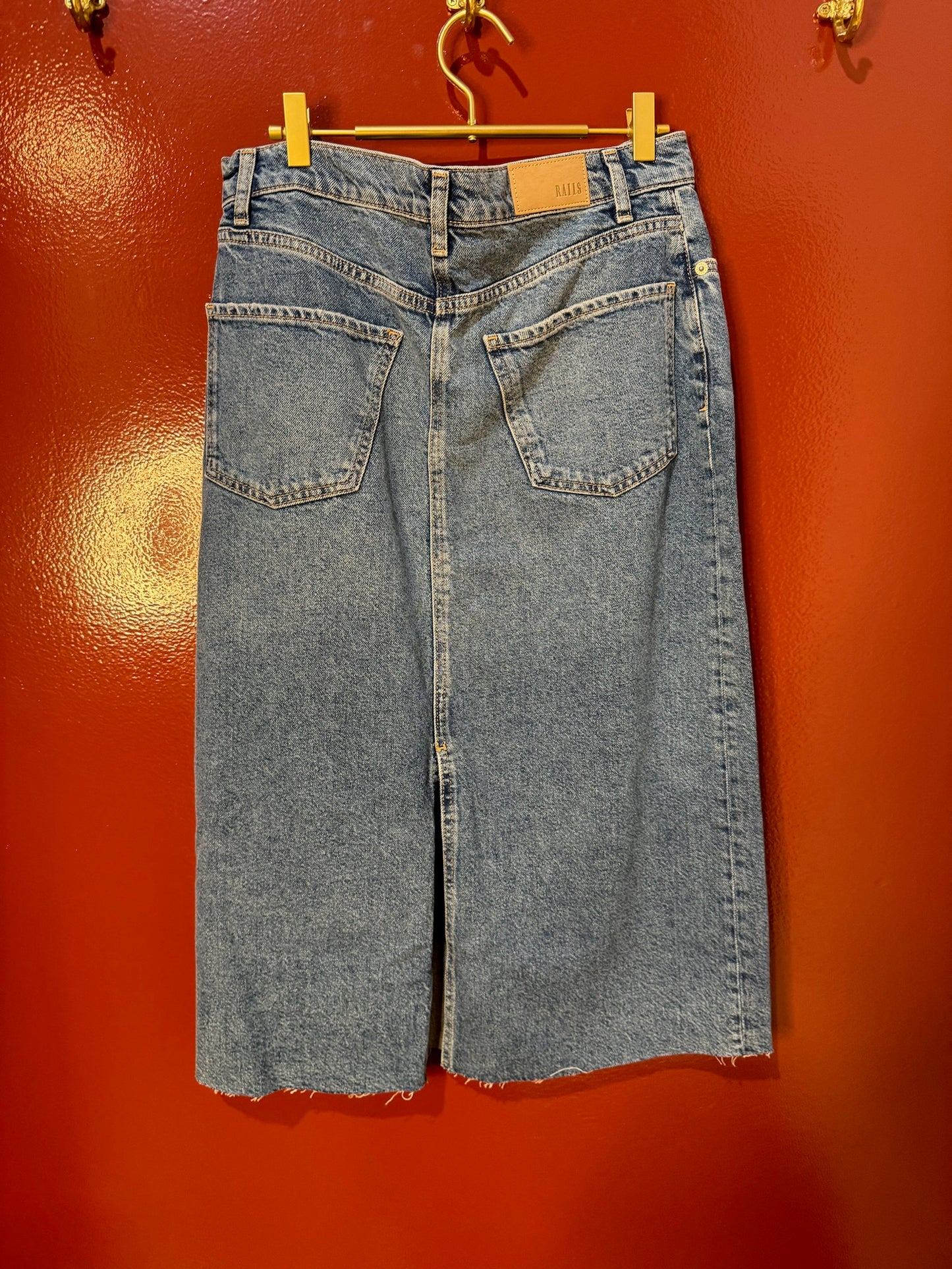 Ralls Long Jean Skirt 28