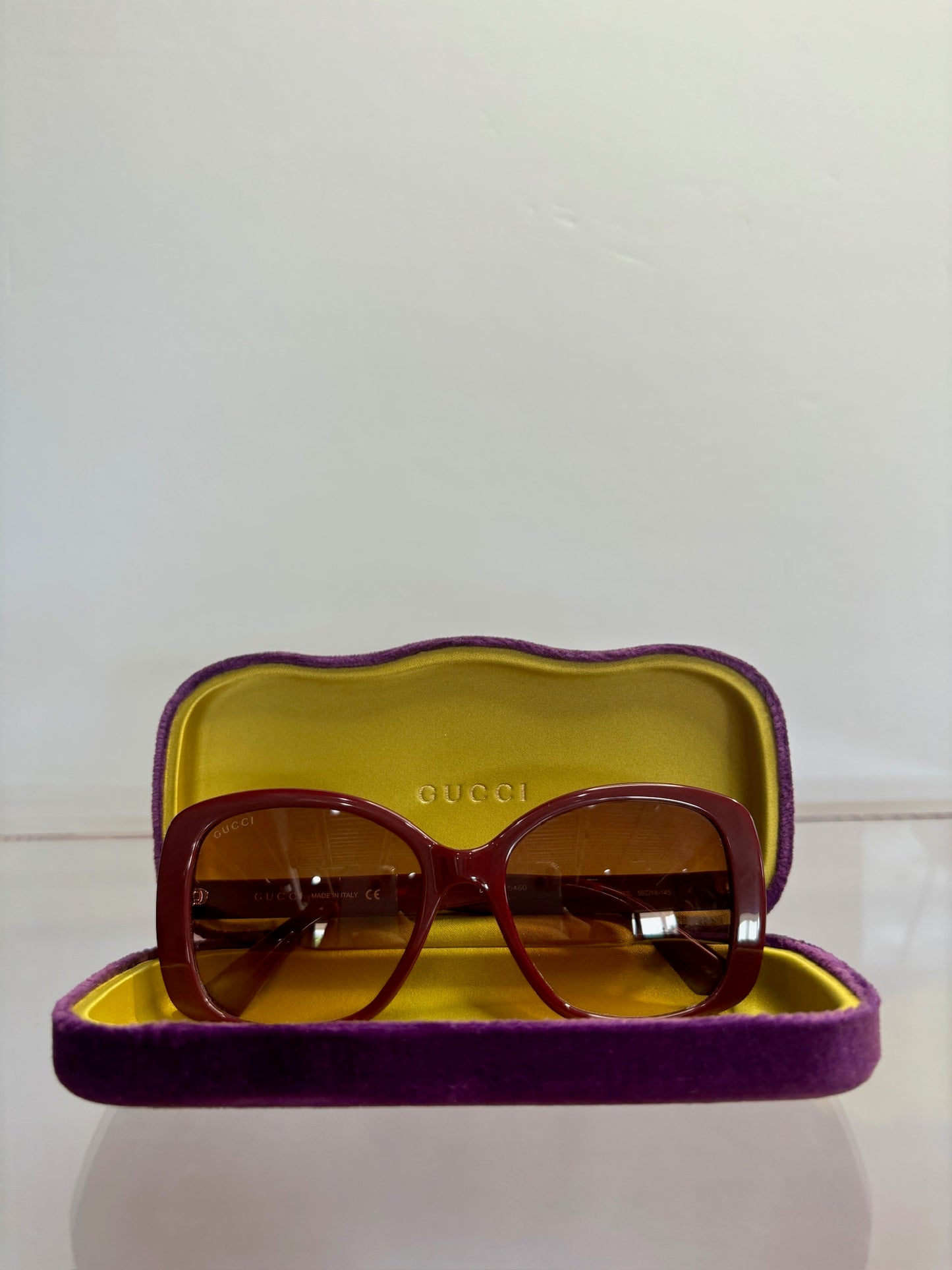 Gucci Gradient Purple Sunglasses