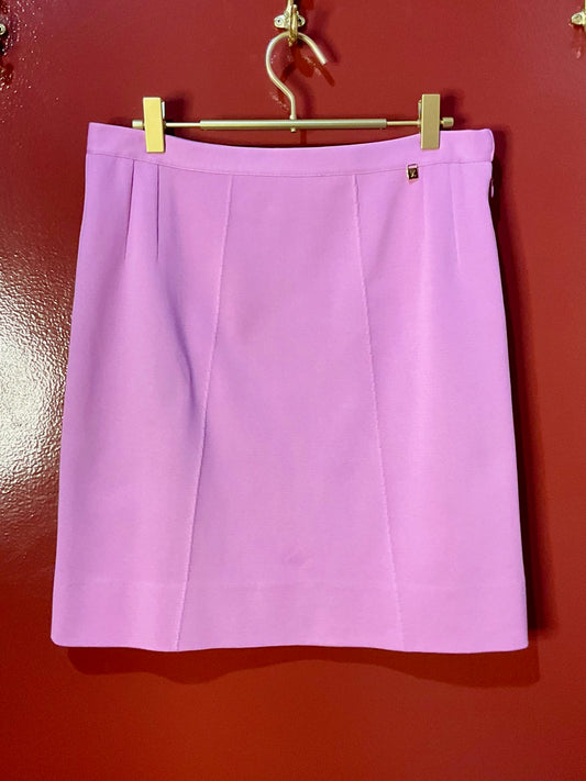 Louis Vuitton Purple Mini Skirt M