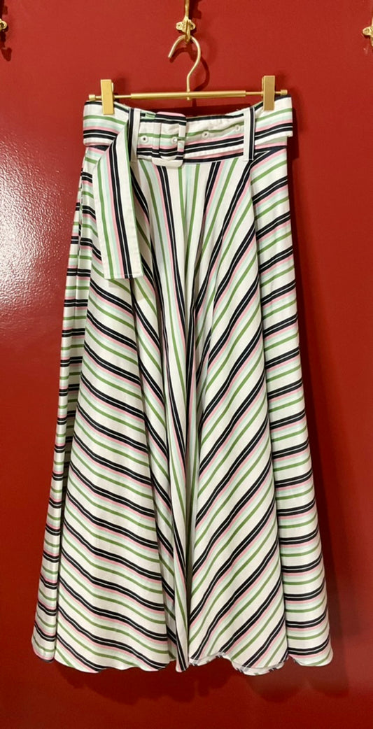 Amur Striped Maxi Skirt 2