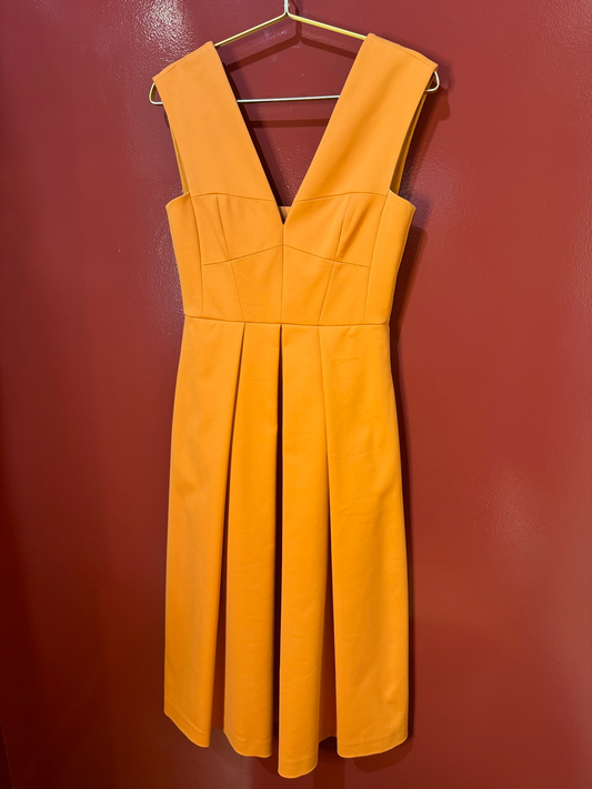 Tibi Dress Orange 2