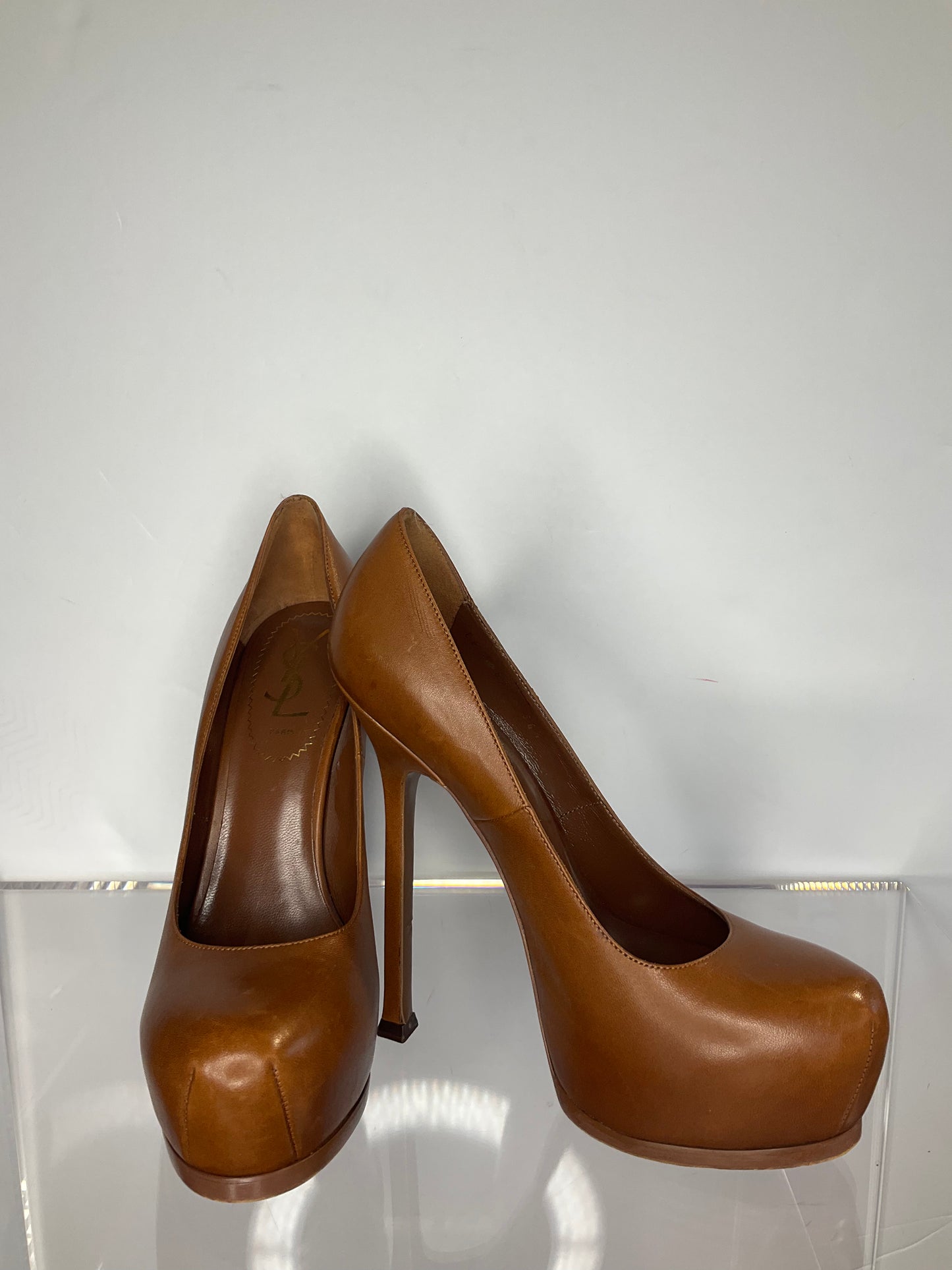 YSL Brown Pumps 36 1/2