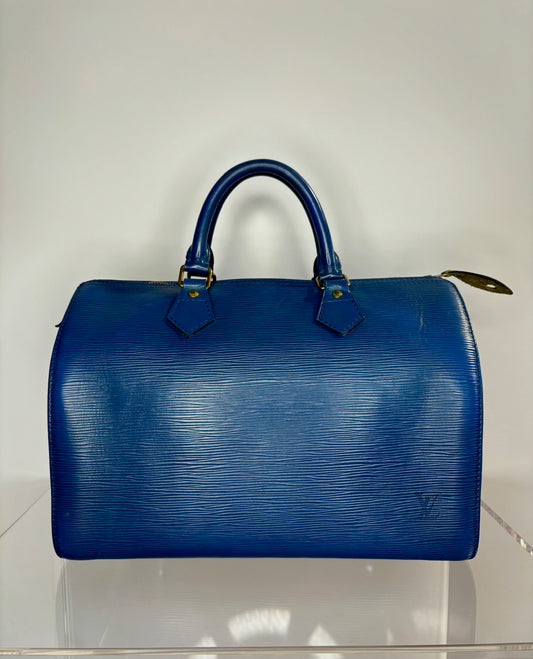 Louis Vuitton Blue Epi 30