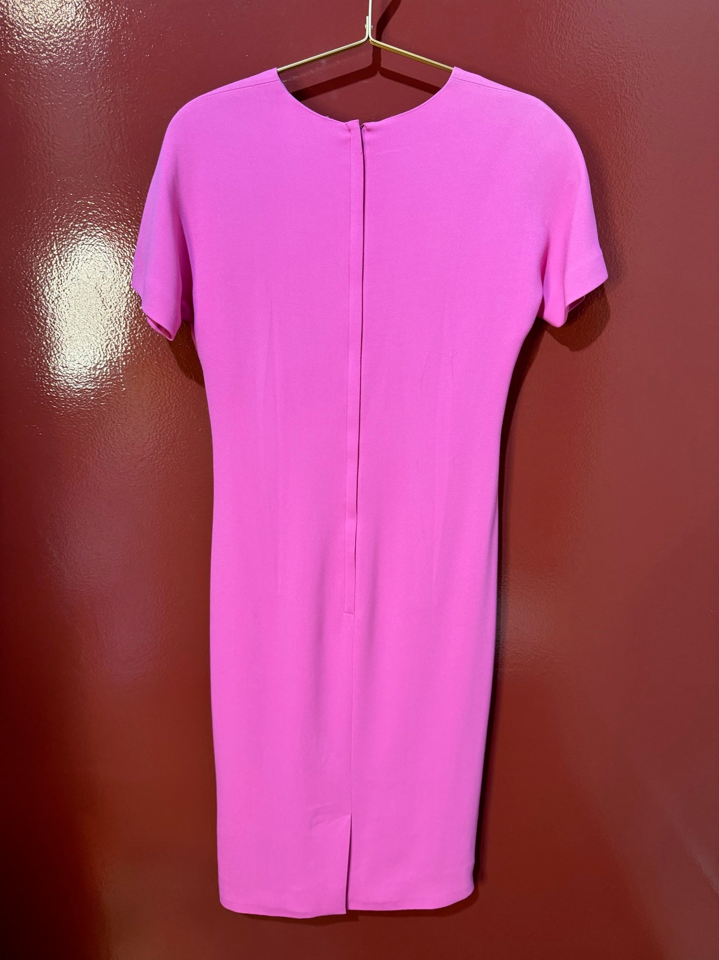 Dolce & Gabana dress hot pink midi