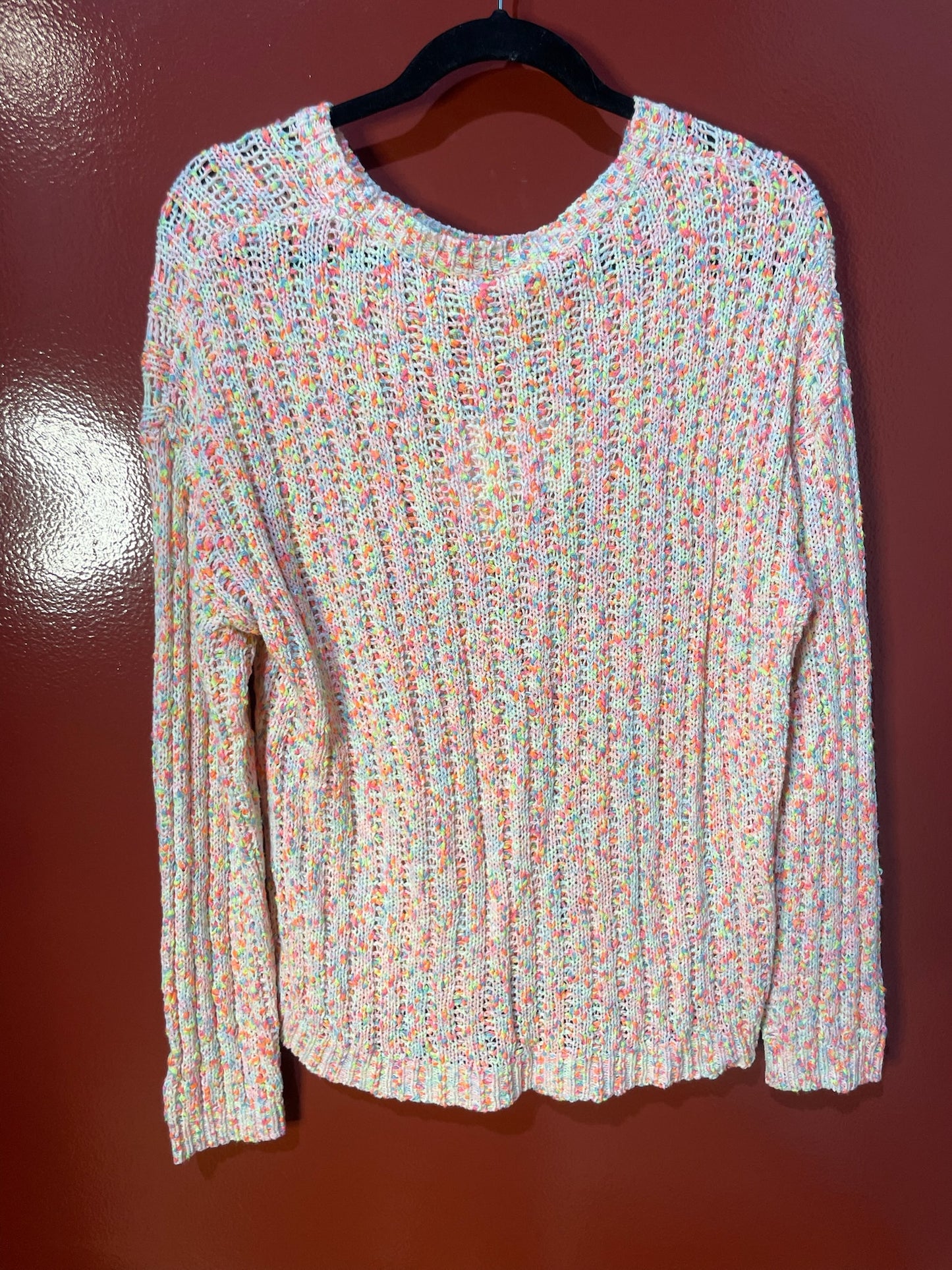 Lisa Todd colorful sweater L