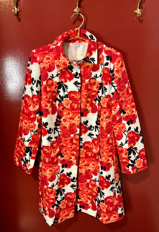 Francis Valentine Floral Red/Black Jacket L