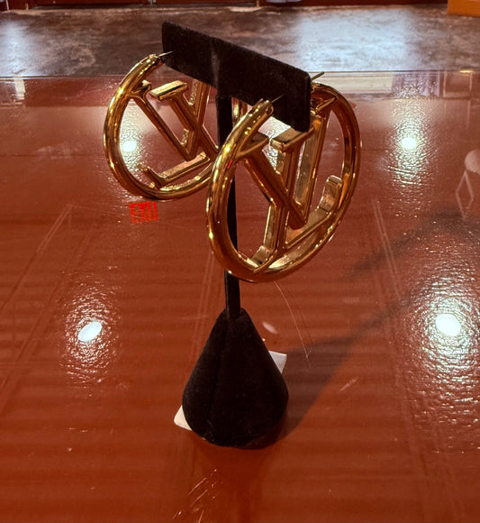 Louis Vuitton Earrings Gold