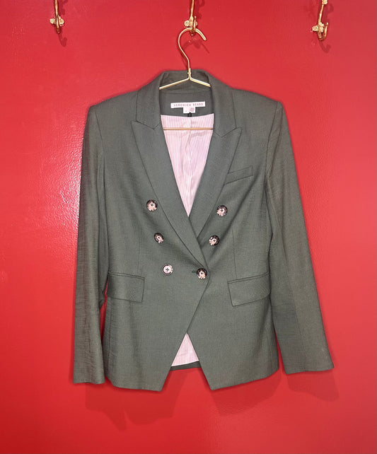 Veronica Beard Green Blazer 4