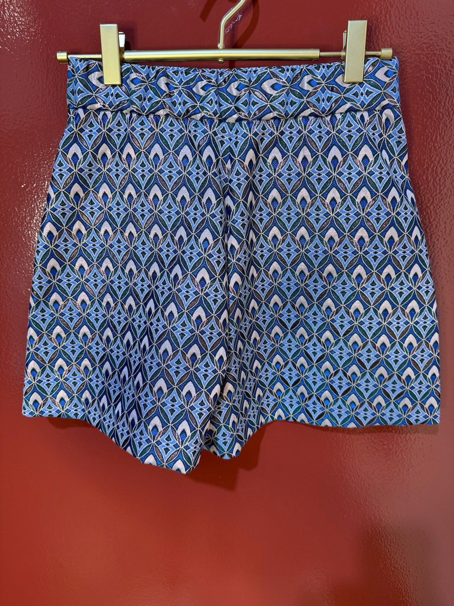 Maje Shorts Tapestry Blue 34