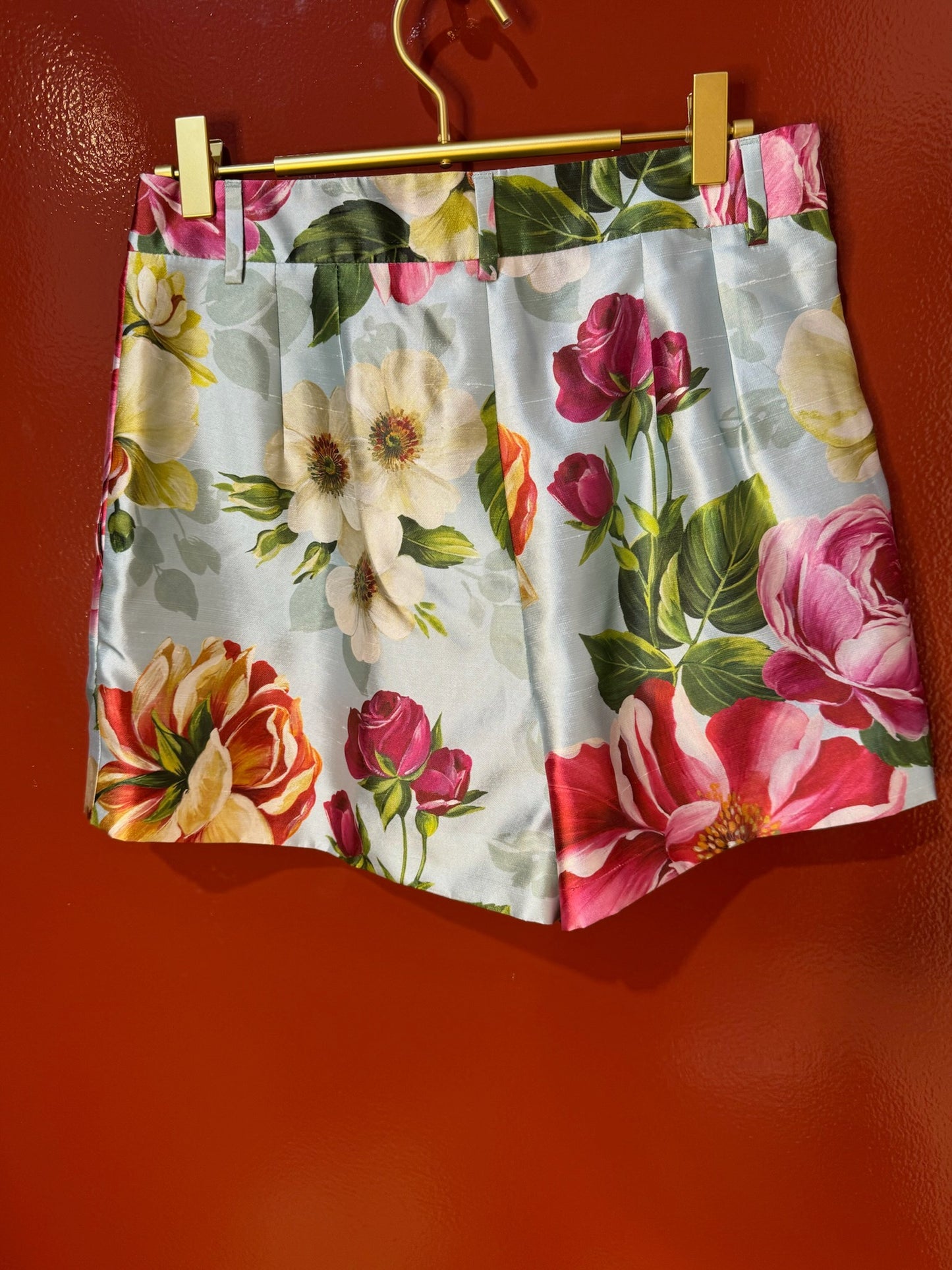 Dolce&Gabanna Mini Shorts Blue/Floral M