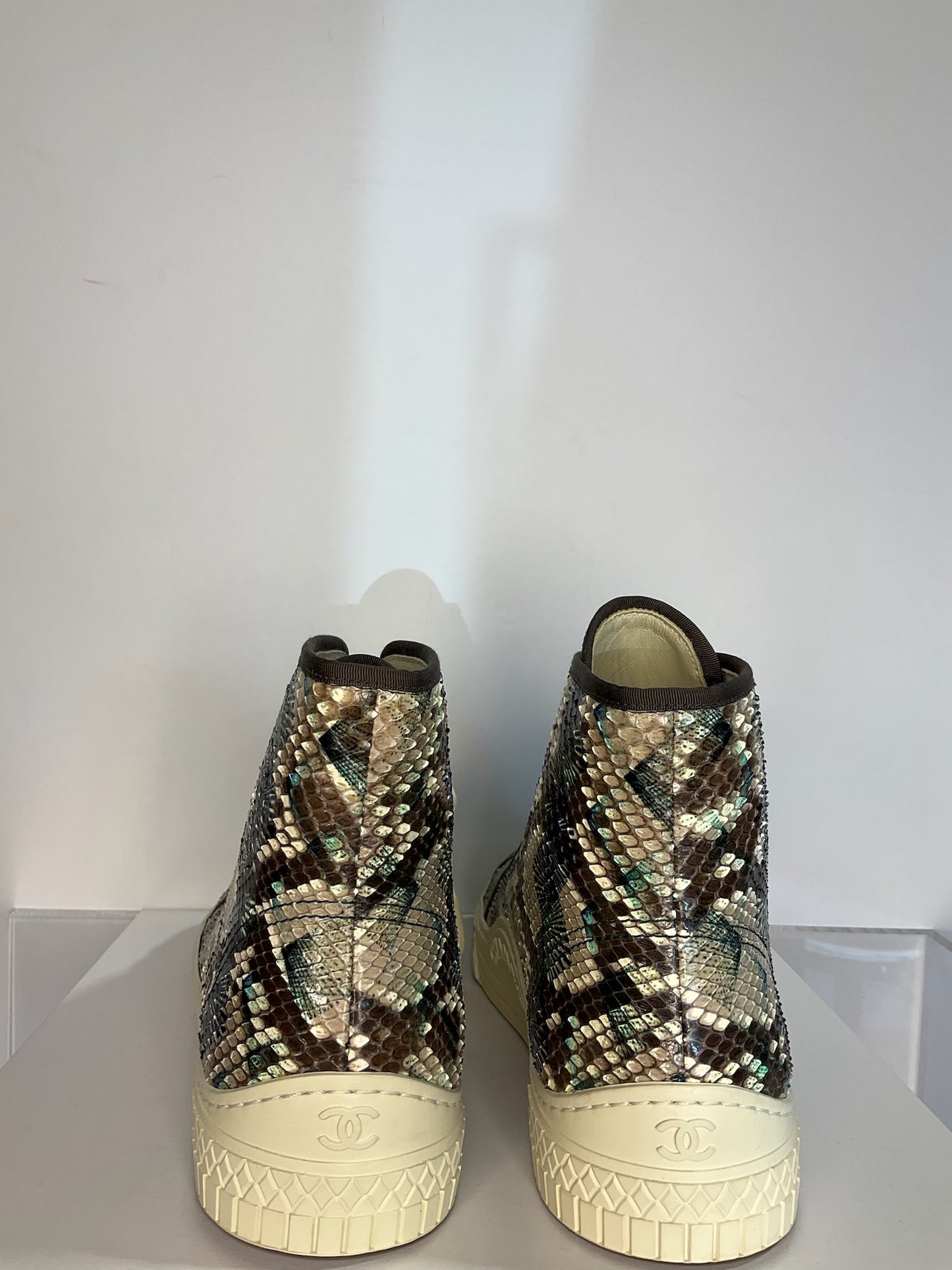 Chanel Python trainers 39.5