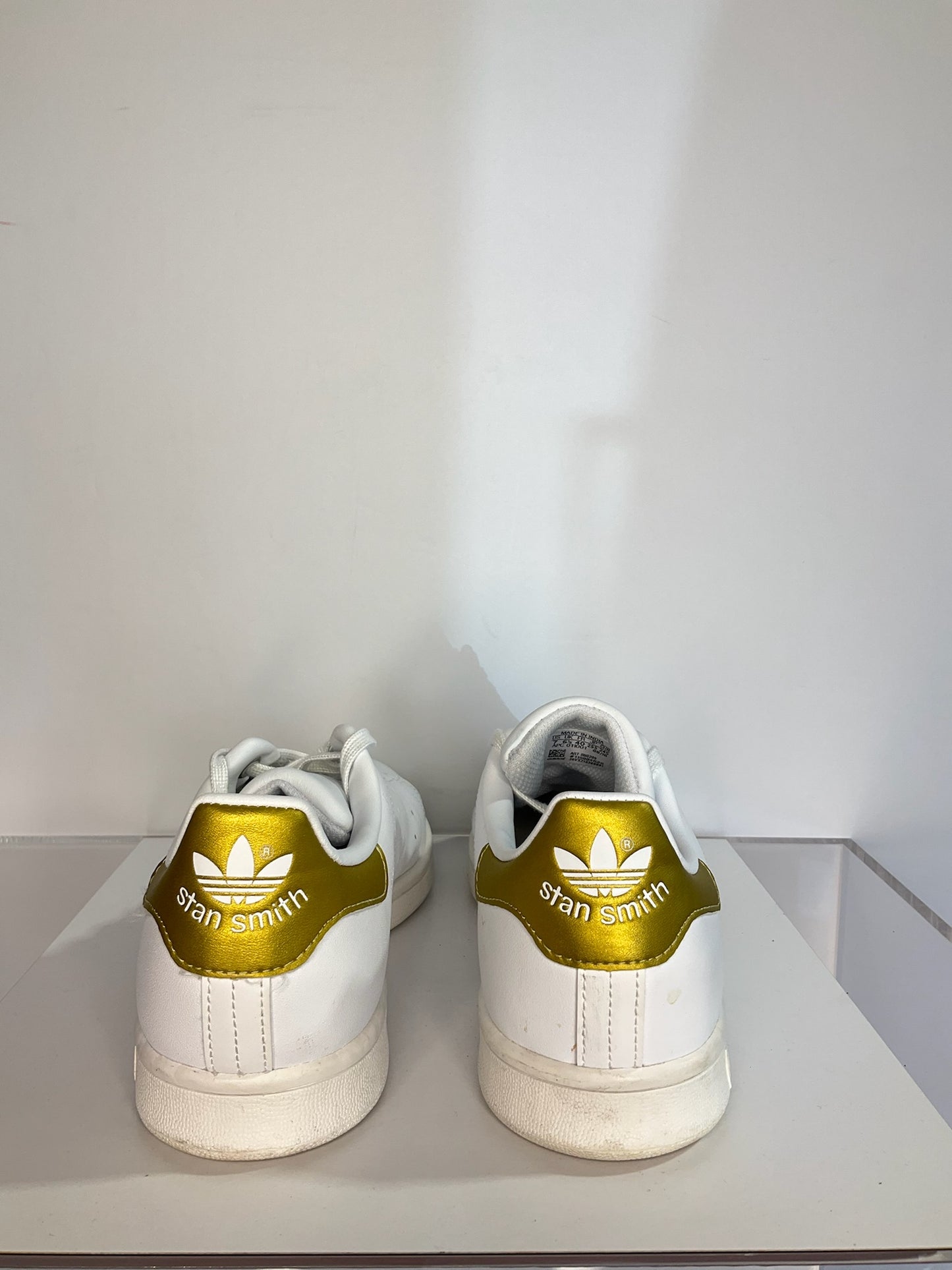 Adidas White/Gold Sneaker Stan Smith 7