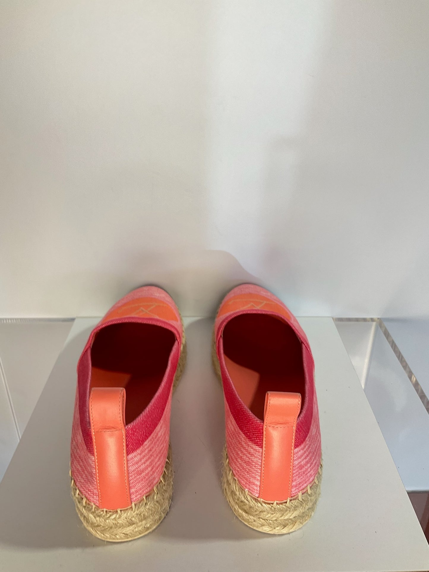 LV Pink/Orange Espadrilles 40