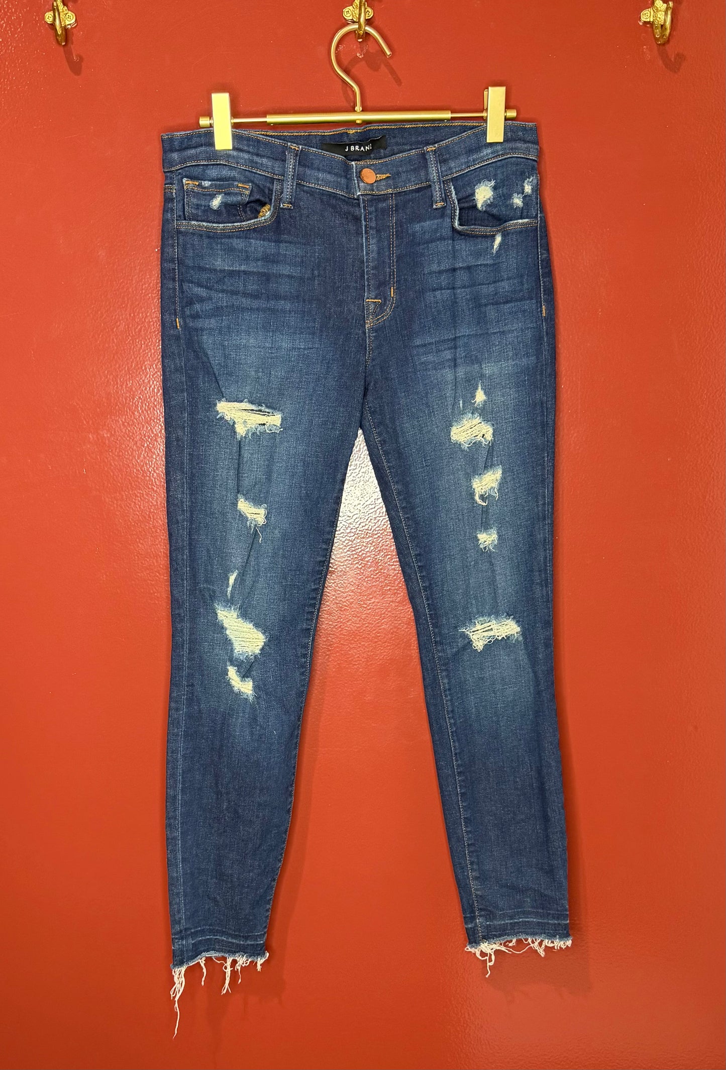 J Brand Cropped Denim Jeans 29