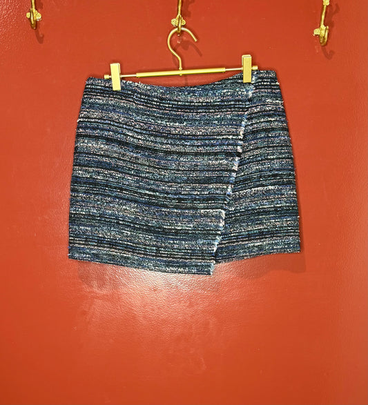 Diane Von Furstenberg Multicolor Tweed Skirt 6