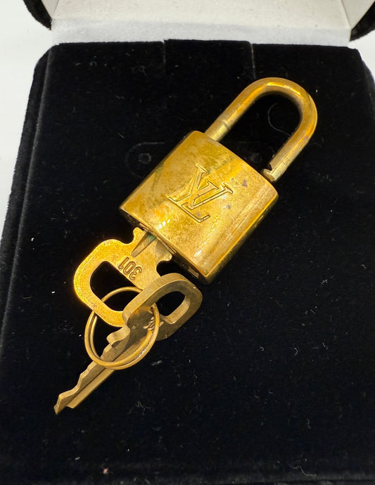 Louis Vuitton Padlock & Key