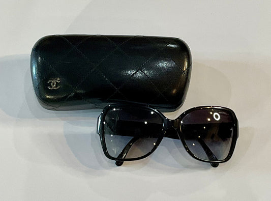 Chanel Black Square Sunglasses