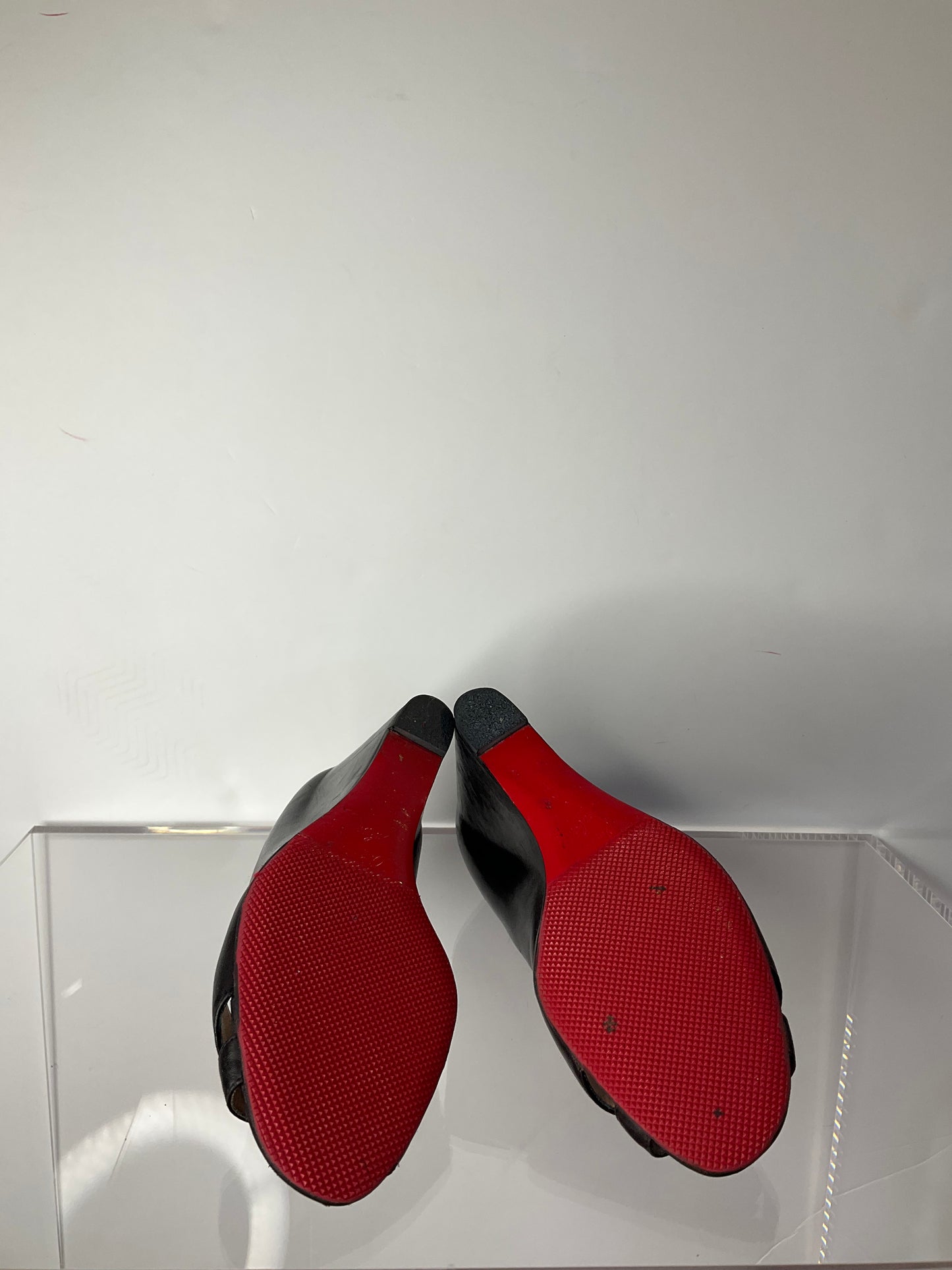 Christian Louboutin Black Wedges Size 36.5