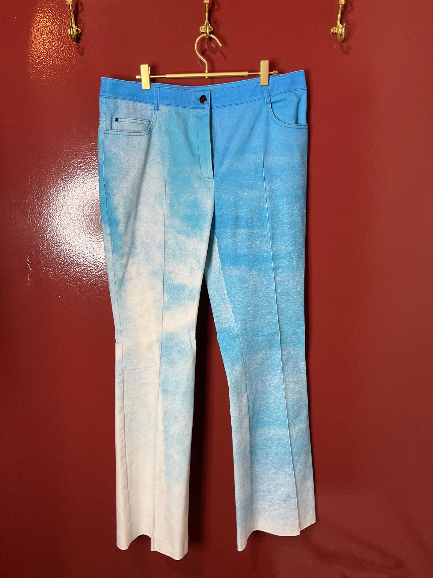 Akris Sky Print Pants 12