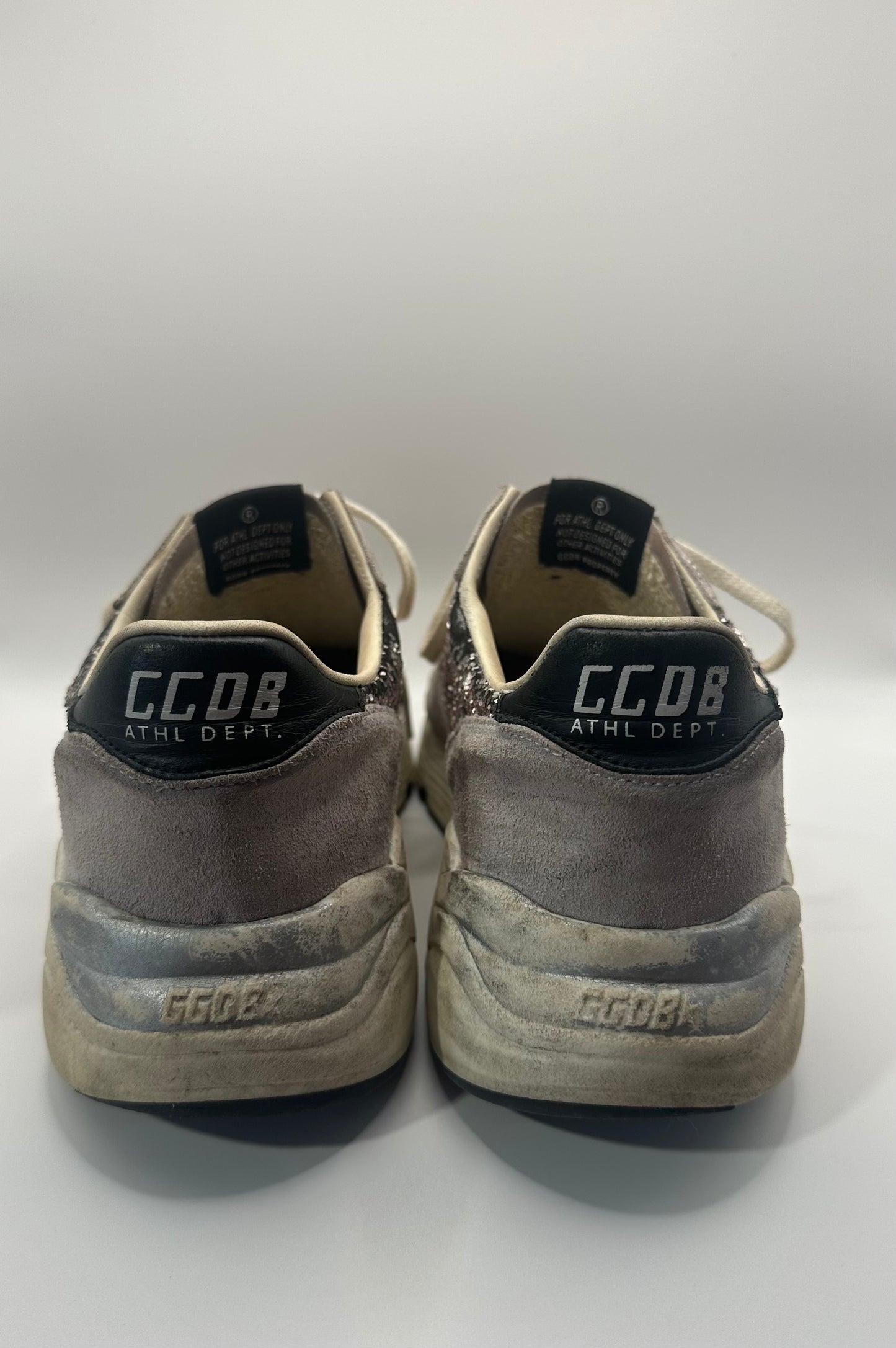 Golden Goose Suede & Glitter Shoes 40