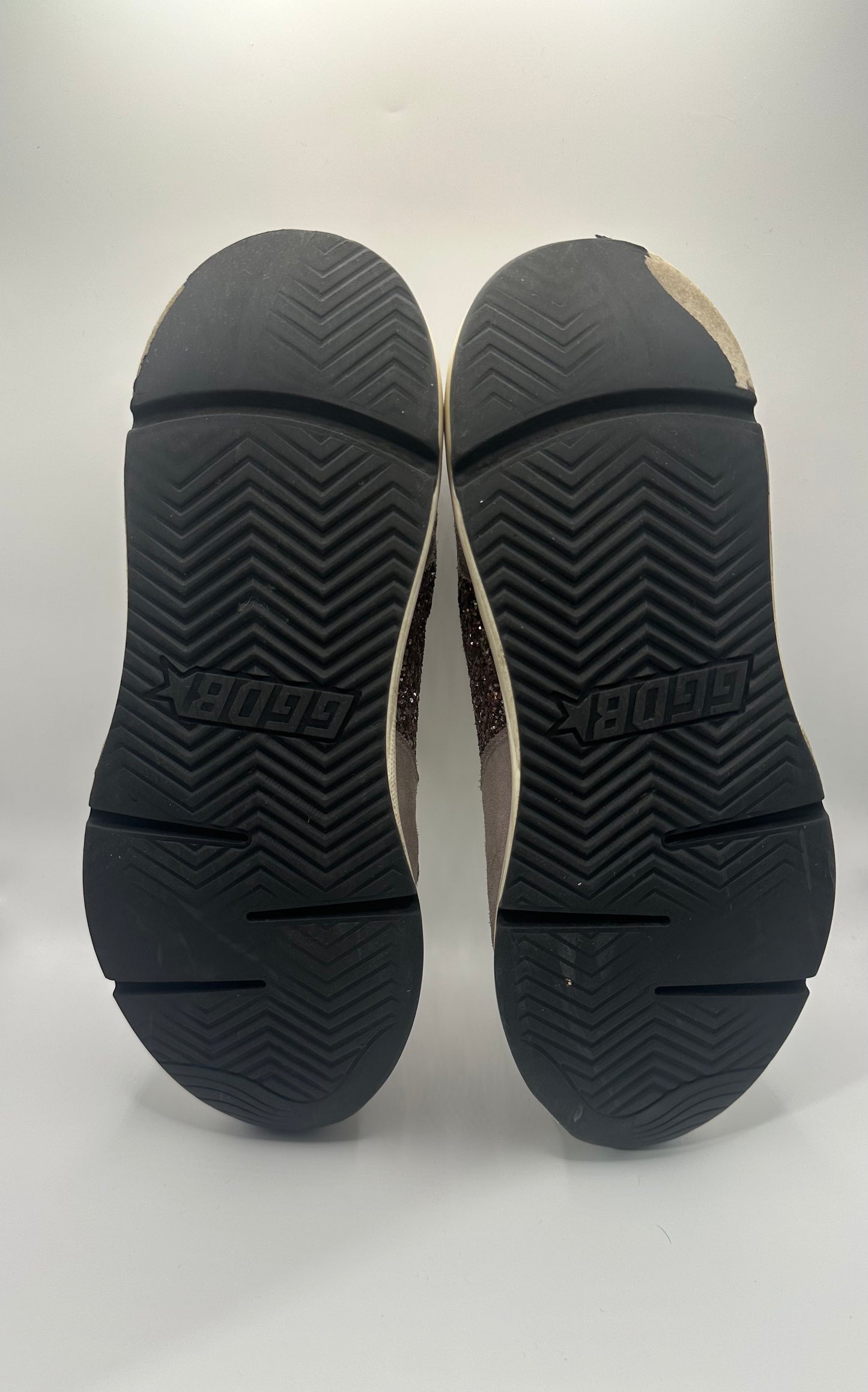 Golden Goose Suede & Glitter Shoes 40