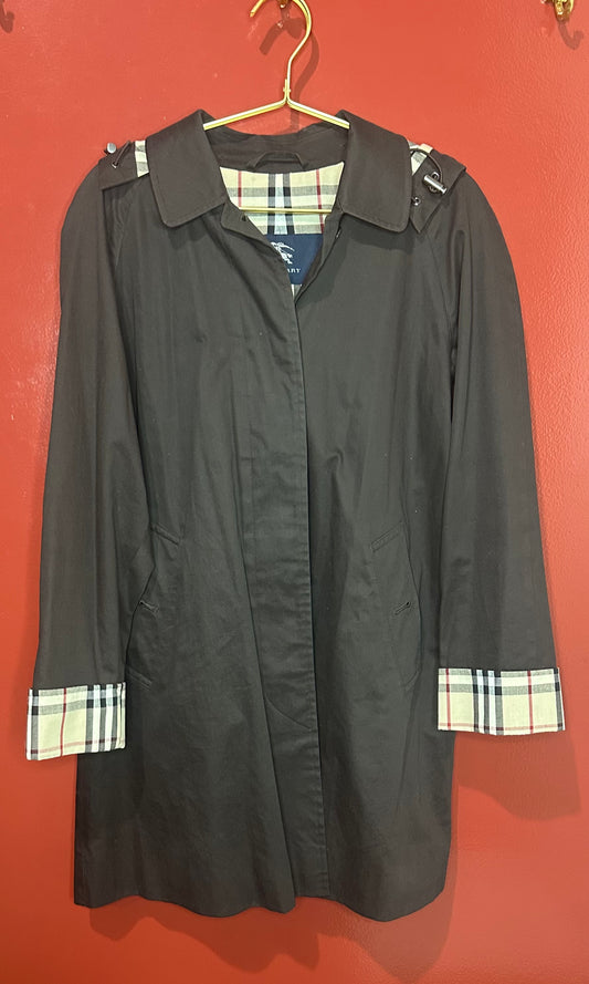 Burberry Hooded Brown Jacket 10P