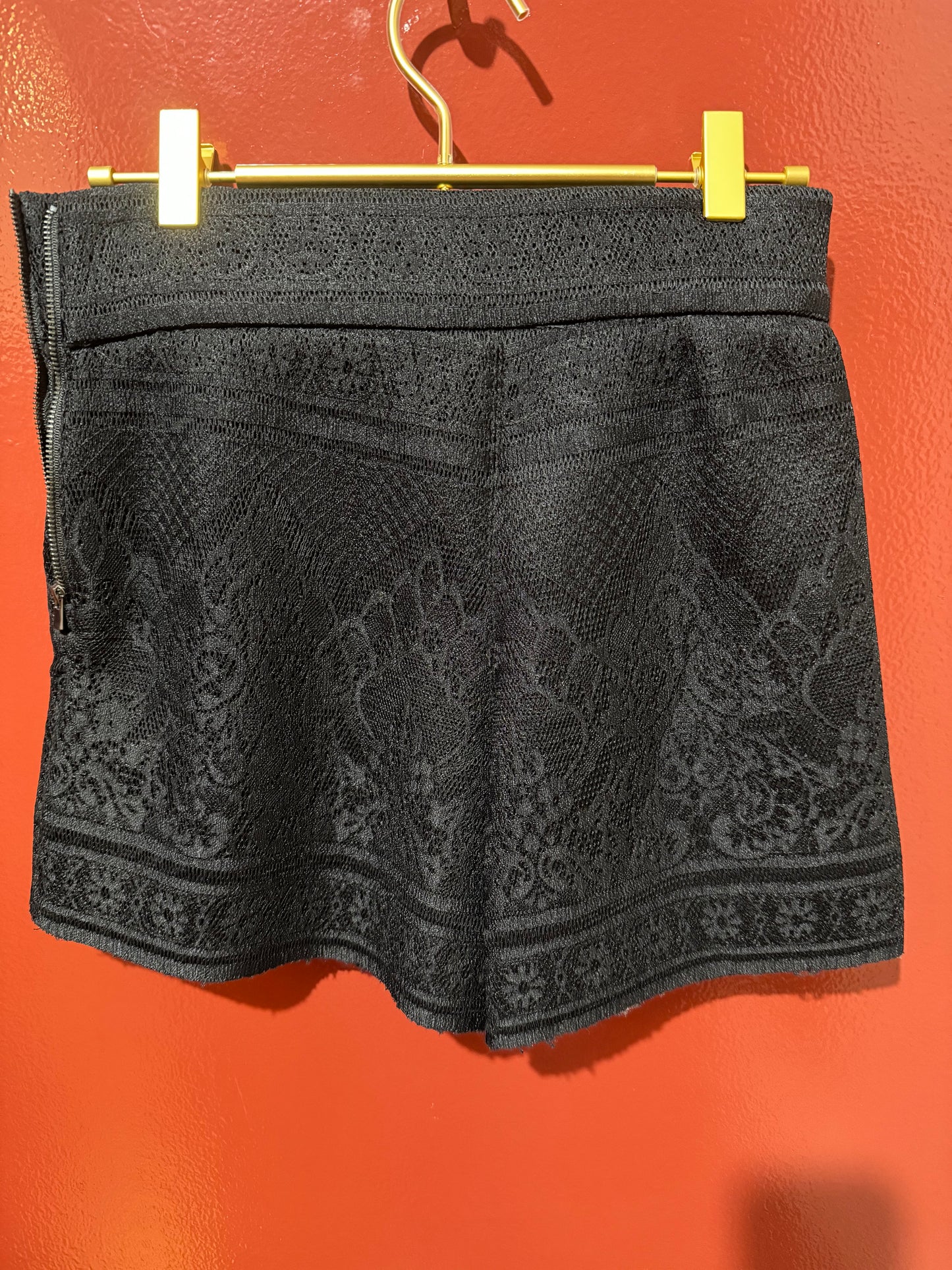 Maje Shorts Black Lace 36