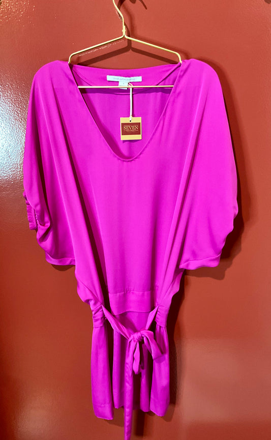 DV Furstenberg Hot Pink Dress 2