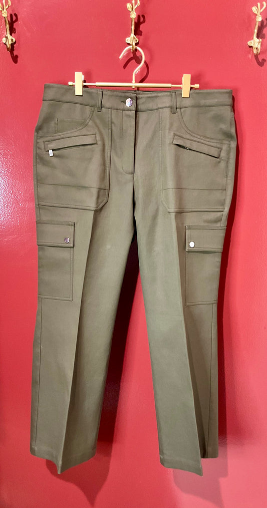 Michael Kors Green Cargo Pants 14