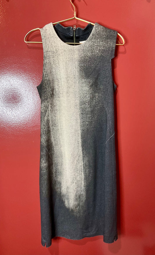 Helmut Lang Wool Ombre Dress 8