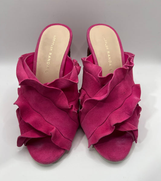 Loeffler Randall Pink Heels 7