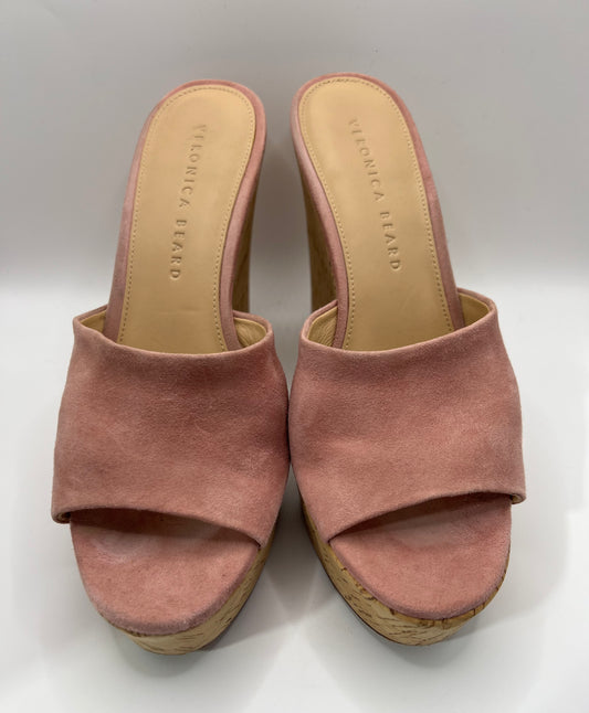Veronica Beard Pink Heels 7