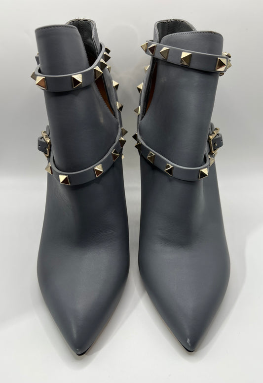 Valentino Blue/Grey Ankle Boots 40