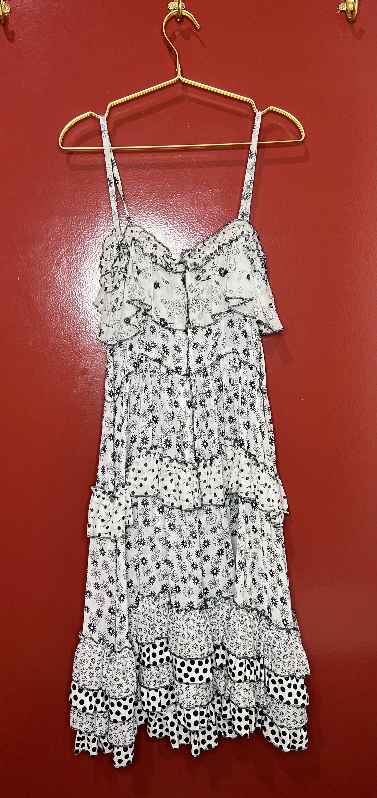 Dolce & Gabbana Black/White Dress 44