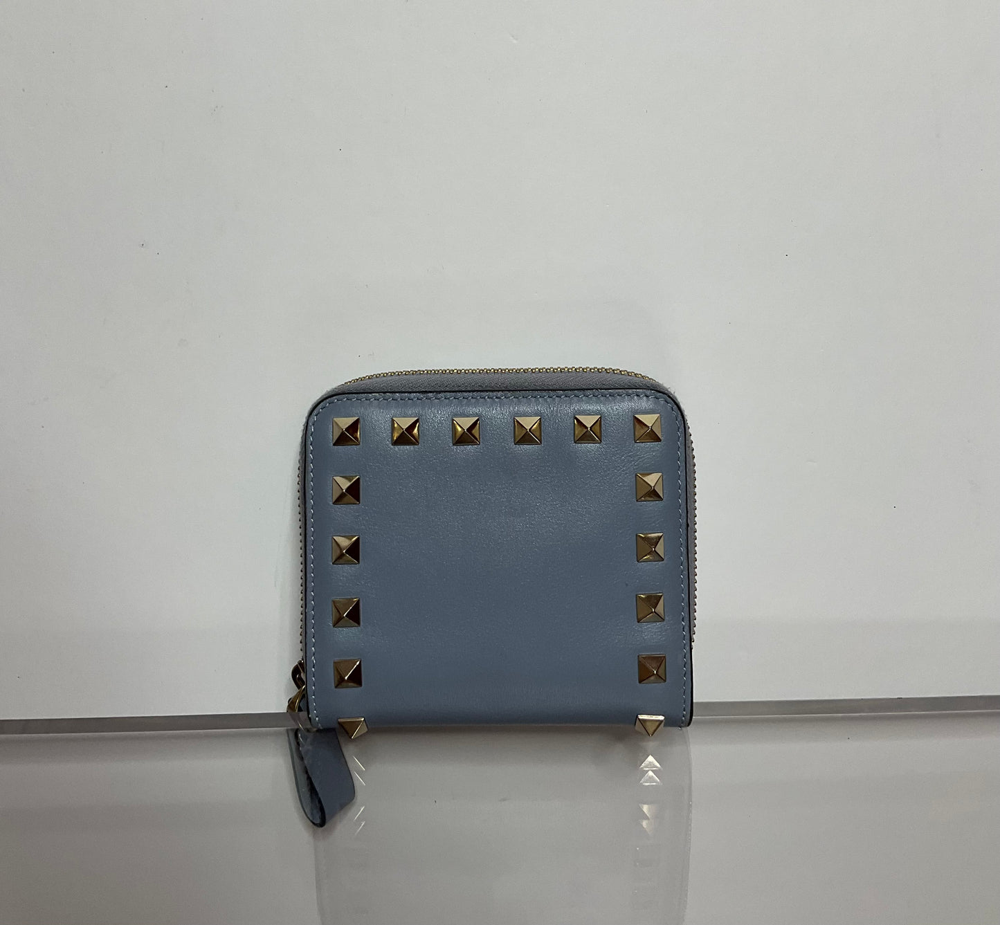 Valentino Rockstud Blue Wallet